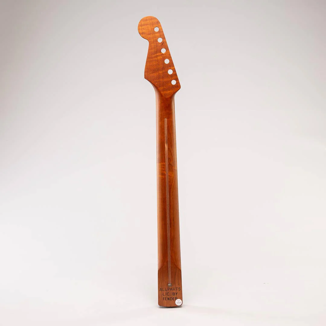 Allparts Select Ultra Mod Replacement Strat Neck Roasted Maple with Rosewood FB - Licensed by Fender - Image 3