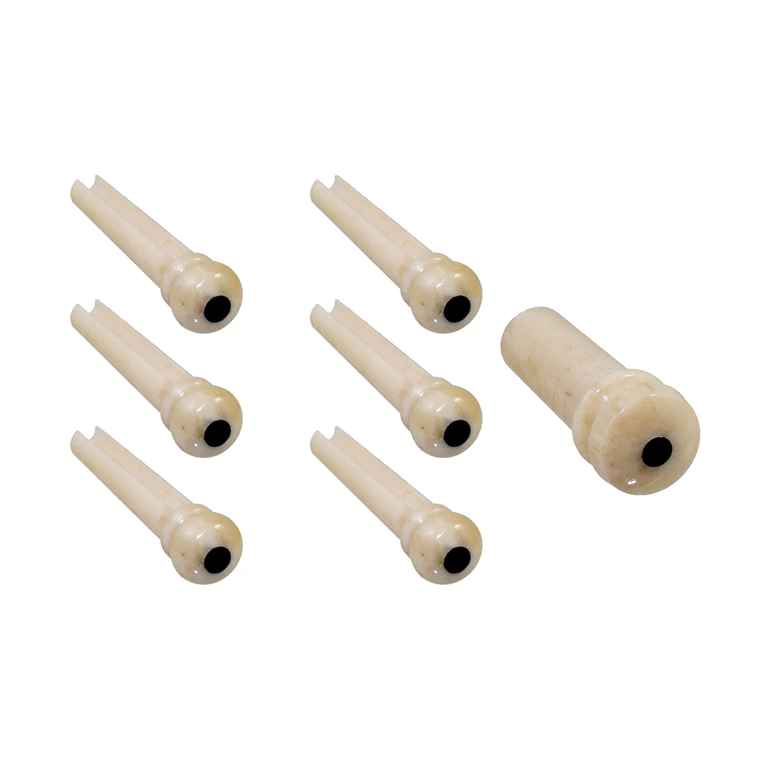Allparts Camel Bone Guitar Bridge Pins - Image 3