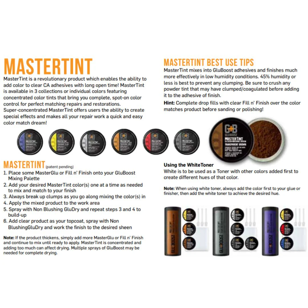 GluBoost MasterTint Color Additives - Image 4