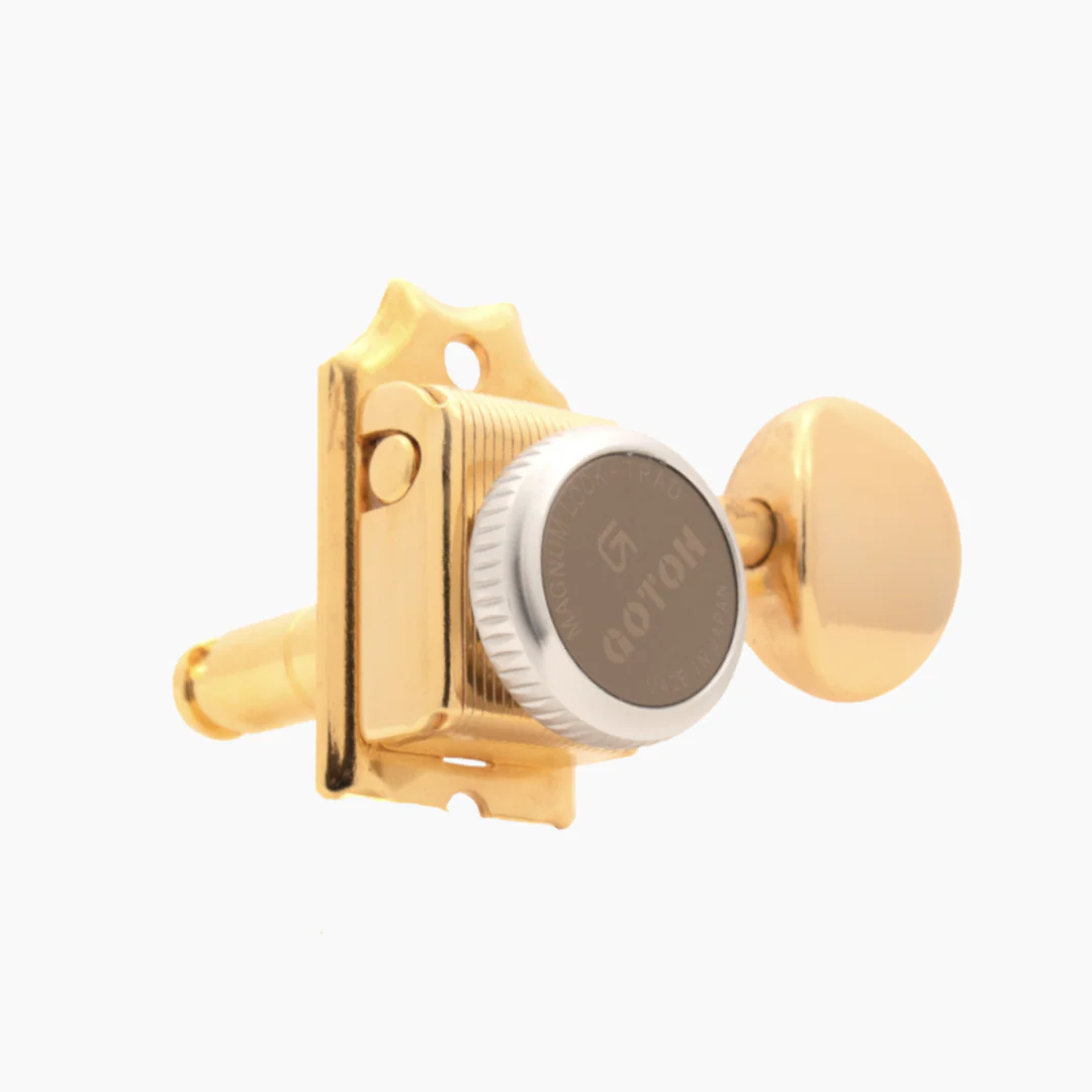 TK-0769 Gotoh SD91-MGT Vintage-style Locking 6-in-line Tuners - Image 3