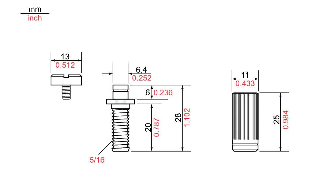 TonePros SS1 Stud and Anchor Set - Image 5